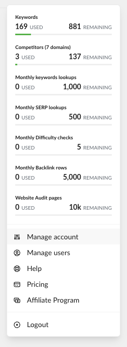 RankTracker pricing change
